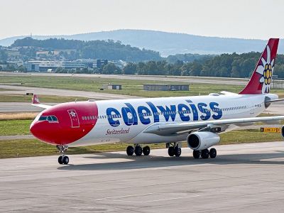 Edelweiss Business Class - Airbus A340