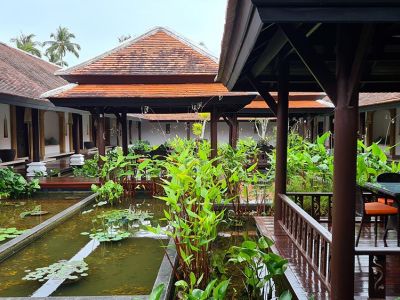 Innenhof vom Spa im JW Marriott Khao Lak