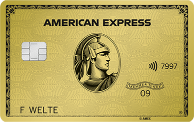 American Express Gold Card zum Meilen sammeln