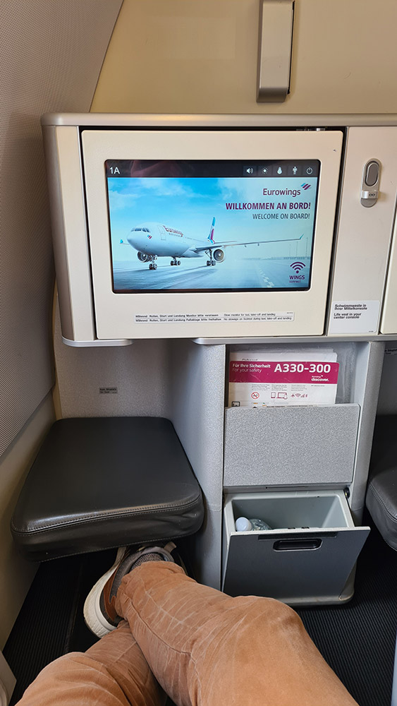 in der Eurowings Discover Business Class