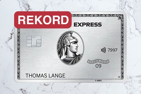 Rekordbonus American Express Platinum Card